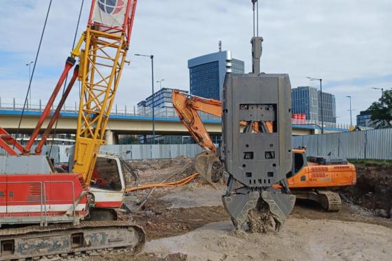 Budowa tramwaju do Mistrzejowic: od czwartku będą zmiany na rondzie Polsadu