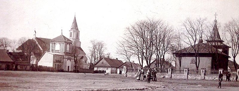 Rynek w 1913 r. (fot.Wikipedia)